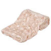 Trixie Decke Cosy,  Struktur-Softplüsch, 150 x 100cm, beige