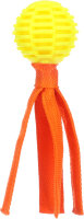Lipa TPR Ball gelb/orange 21 x 6,4 x 6,4cm