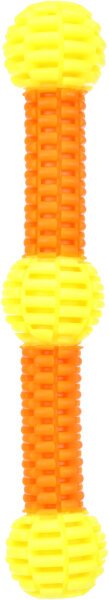 Lipa TPR Stick mit 3 Bällen, S, gelb/orange 28 x 4,9 x 4,9cm