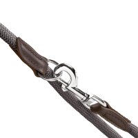 Hunter verstellbare Führleine Freestyle 10/200 grau