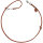 Hunter verstellbare Führleine Round & Soft München 8/200 cognac