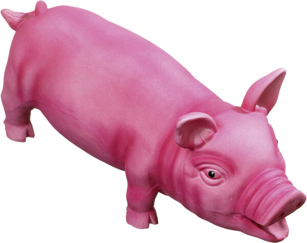 Latex Schwein pink 33cm