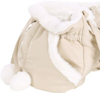Fronttasche Cuddi beige 32 x 22 x 25cm
