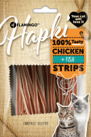 Hapki Sushi Streifen fein mit Huhn und Fisch 50g