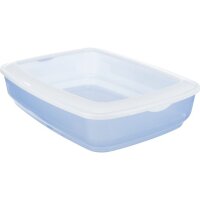 Trixie Katzentoilette Brisko, mit Rand, 38 x 11 x 50 cm,...