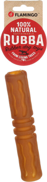 Gummi Rubba Stick, braun 18 x 3,5 x 3,5cm