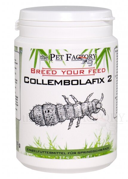 The Pet Factory Collembolafix 2, Fütter für Springschwänze 150g