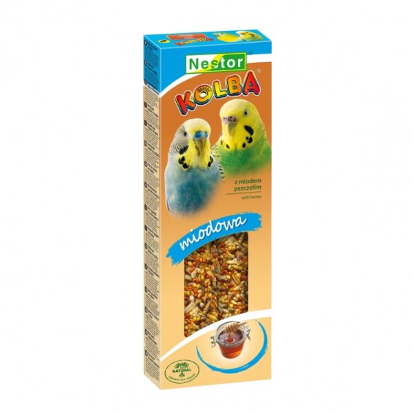 Nestor Kolba, Wellensittich, mit Honig 85g (2 Stück)