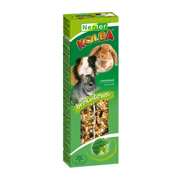 Nestor Kolba, Nager, mit Brokkoli 115g (2 Stück)