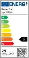Superfish Scaper LED RGB 64cm/ 29W