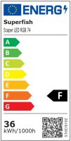 Superfish Scaper LED RGB 74cm/ 36W