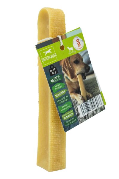 Dauerkauer Käsekauknochen S für Hunde 6-10kg