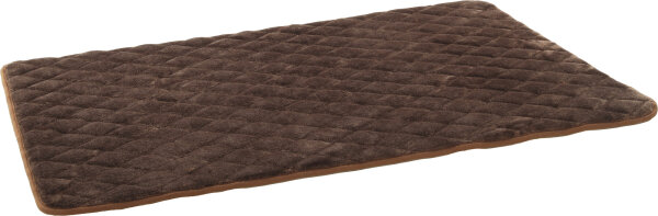 Kissen Weimar rechteckig braun, 100,5cm L x 63cm B  x 2cm H