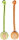 Zerrseil Jura + Ball reflektierend 33 x 7 x 7cm, diverse Farben