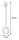 Zerrseil Jura + Ball reflektierend 33 x 7 x 7cm, diverse Farben
