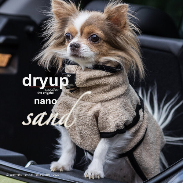 DRYUP cape "nano" SAND 25