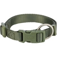 Trixie Premium Halsband, XXS-XS: 15-25cm/10mm, olivgrün