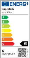 Superfish ECO LED 14-24cm/ 6 Watt