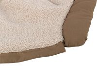 Trixie Geschirr-Wintermantel Pirou, S: 33cm, sand