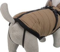 Trixie Geschirr-Wintermantel Pirou, S: 36cm, sand
