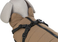 Trixie Geschirr-Wintermantel Pirou, S: 36cm, sand