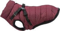 Trixie Geschirr-Wintermantel Pirou, S: 33cm, sangria