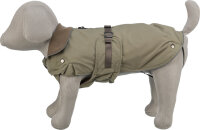 Trixie Mantel Hermy, S: 43cm, olivgrün