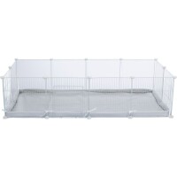 Trixie Boden für Indoor Freilaufgehege #62460, 140 x 70cm, grau/weiß