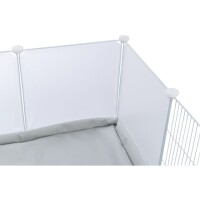 Trixie Boden für Indoor Freilaufgehege #62460, 140 x 70cm, grau/weiß