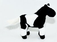 Kuschel Western Pferd schwarz 25cm