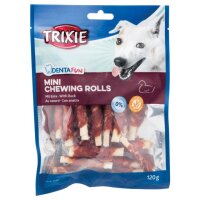 Trixie Denta Fun Mini Duck Chewing Rolls, 6cm, 120g