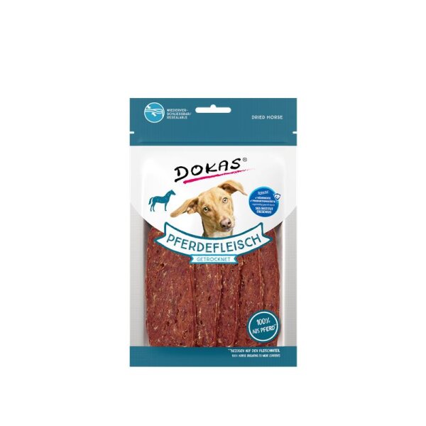 Dokas Pferdefleisch getrocknet 60g