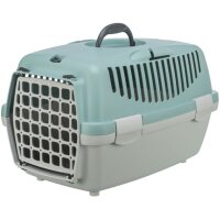 Trixie Transportbox Capri1, XS: 32 x 31 x 48 cm, hellgrau/salbei