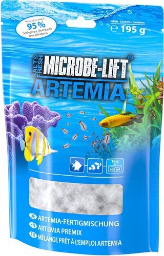 Micrrobe-Lift Artemia, Fertigmischung aus Artemia Eiern & Salz 195g