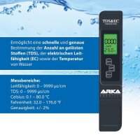 ARKA TDS/ EC Messgerät