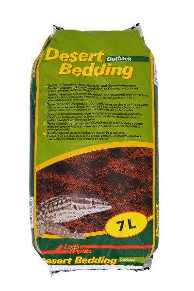Lucky Reptile Desert Bedding "Outback rot" 7 Liter