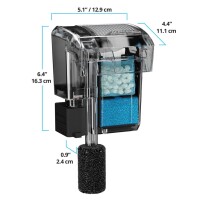 Fluval AC20 Power Filter, für Aquarium 18-76L (379 L/h)
