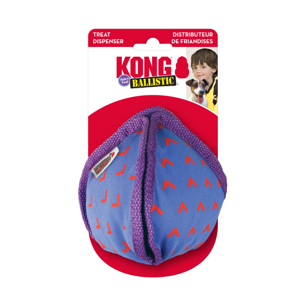 KONG Ballistic Hide n Treat Medium diverse Farben