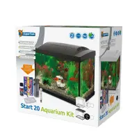 Superfish Start 20 (32x19x26cm) Aquarium Kit, schwarz