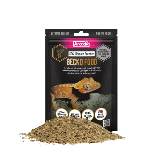 Arcadia EarthPro Gecko Food, Stickyfoot Gold (SFG) Ulitmate Breeder 80g
