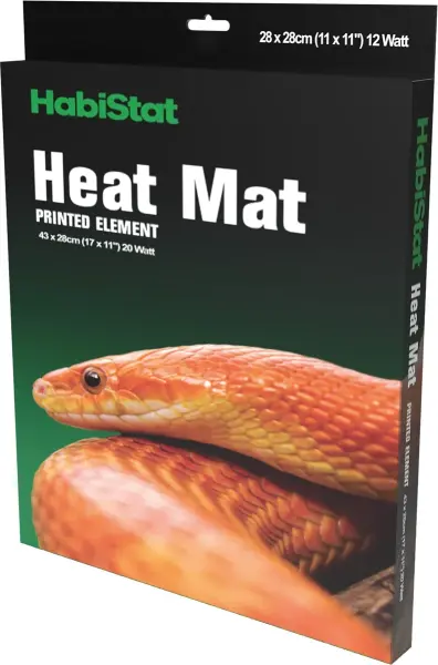 HabiStat Heat Mat, Carbon Printed, Heizmatte 28x28cm 12 Watt