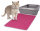 Vorleger für Katzentoiletten Rosie Fuchsie 35 x 48cm