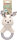 Spielzeug Welpe Rabbo Kaninchen mit Ring weiß 10 x 6,5 x21,2cm