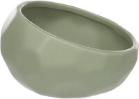 Futter und Trinknapf Unic rund grün, 17 x 15 x 9 cm,...