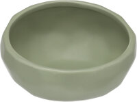 Futter und Trinknapf Unic rund grün, 17 x 15 x 9 cm,...