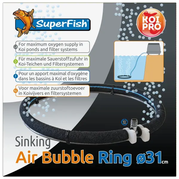 Superfish KoiPro sinkender Belüftungsring d=31cm