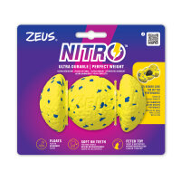 Zeus Nitro Grip Ball mit Gewicht, Ø 12,4 cm