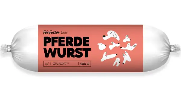FF Pferd mit Apfel und Karotte 400g