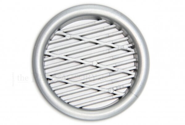Lüftungsgitter 43/ 50mm, silber