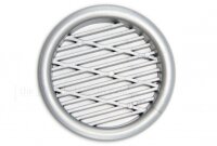 Lüftungsgitter 43/ 50mm, silber